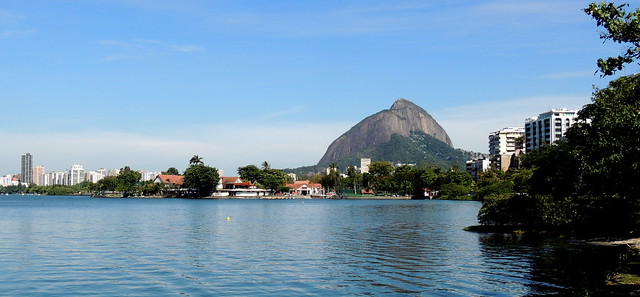 Lagoa de Sacopenapã (ou Rodrigo de Freitas). Rio de Janeiro, Brasil