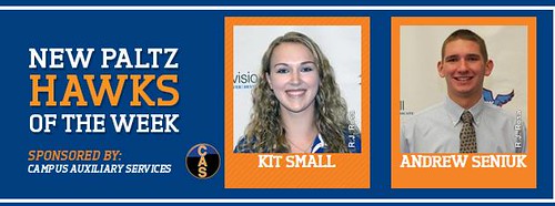 Congrats to Kit Small (WBB) & Andrew Seniuk (MBB), named CAS Athletes of the Week!