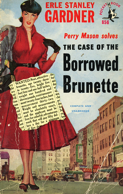Pocket Books 856 - Erle Stanley Gardner - The Case of the Borrowed Brunette