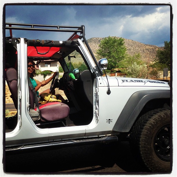 Who's that in the Flash Wagon?! #jeep #wrangler #topless #… | Flickr