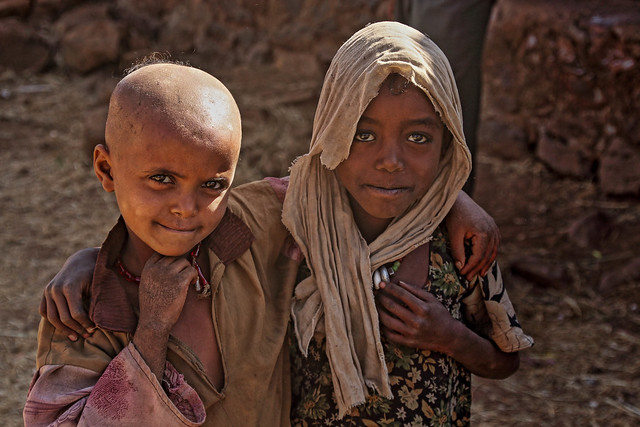 Nens etíops,Niños etíopes,Ethiopian children (Enero 2014,Etiopía)