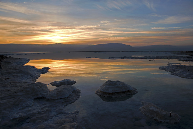 Dead Sea in the early morning