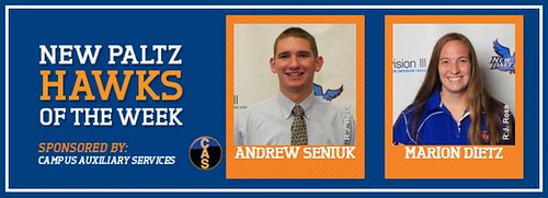 Congrats to Dietz (WBB) & Seniuk (MBB) for being named CAS Hawks of the Week!