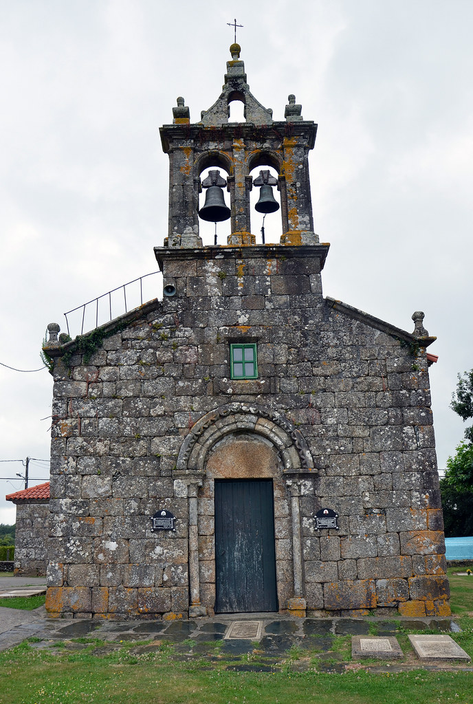 Camino Inglés 33: Iglesia de San Paio, Buscás | Buscás is a … | Flickr