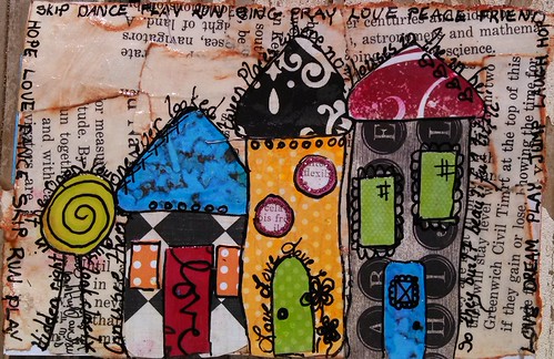 June 9-ICAD Little Houses | by Molly Lolly Loo