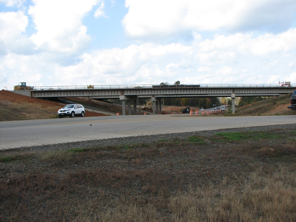 I-49 over US 71 | Bridge construction over US 71 along futur… | Flickr