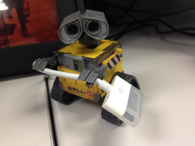 Wall-E Looks For A Recharge