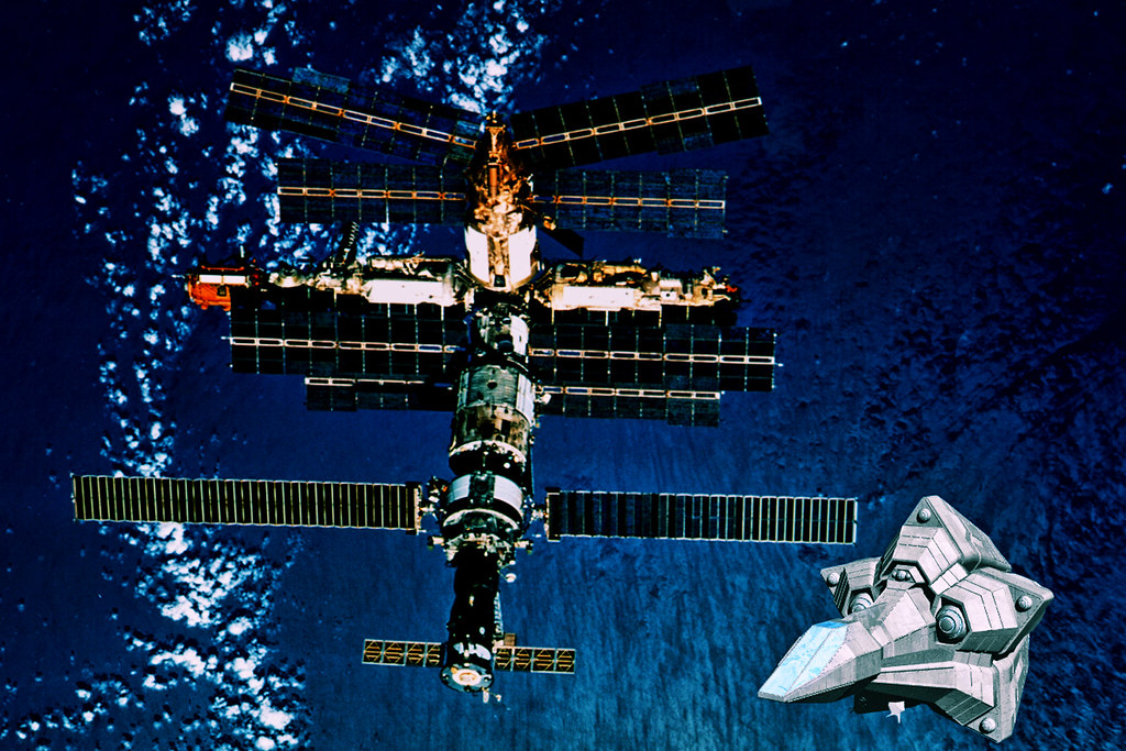 Space station Mir.