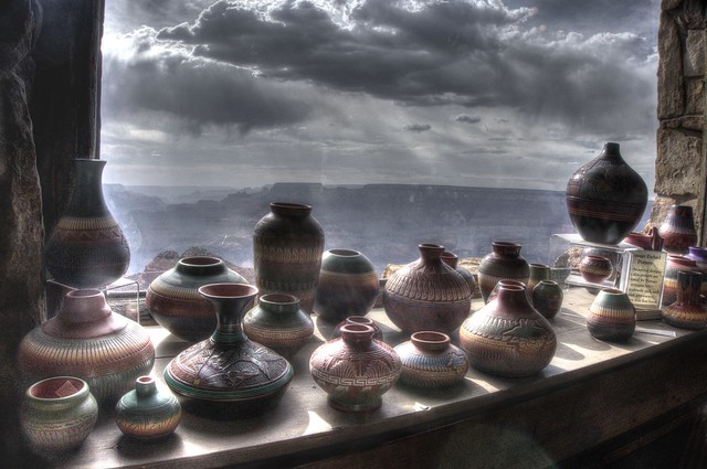 Vases at Grand Canyon