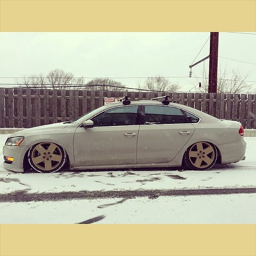 Finally put winter wheels on #wintermode #flatfives #plastidip #fsadesigns #wrapitright #vw #b7 #passat #tdi #averygraphics #avery | by 5Star Aesthetic Concepts