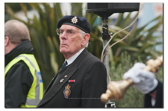 2nd Battalion Duke of Lancasters Regiment : Homecoming Parade - Lytham St Annes - Lancashire : Mayors Inspection - The Square :