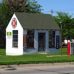 Ainsworth, Nebraska Vintage Service Station                               