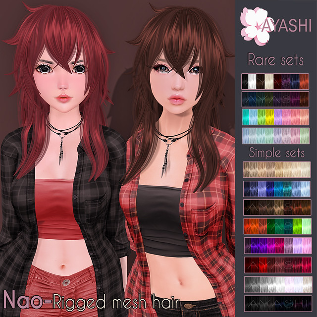 [^.^Ayashi^.^] Nao hair special for The Gacha Garden