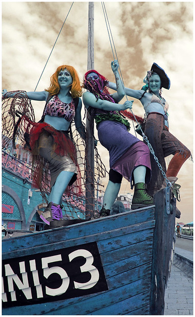 March of the Mermaids 2013: Stop rocking the boat we're feeling...