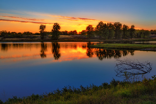 sunset lake missouri jamesareedmemorialwildlifearea ef2470mmf28liiusm cottontaillake