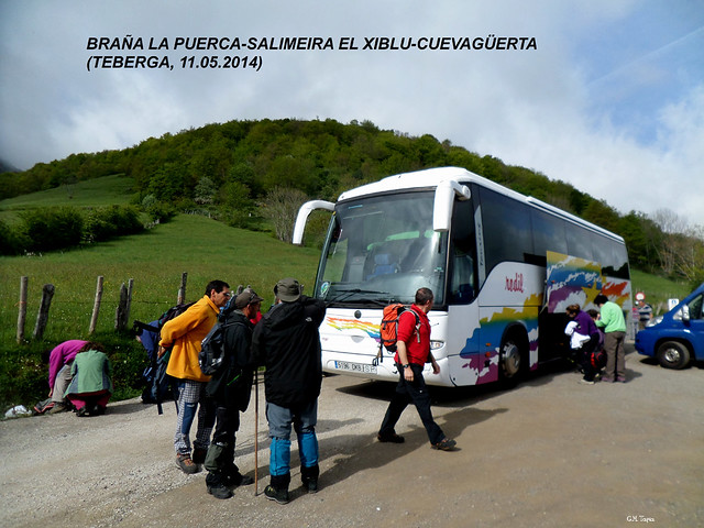 Braña La Puerca - Salimeira del Xiblu - Cuevagüerta (Teberga) (11-05-2014)