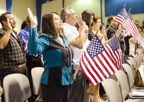 New citizens swear in at the Fiesta of Independence