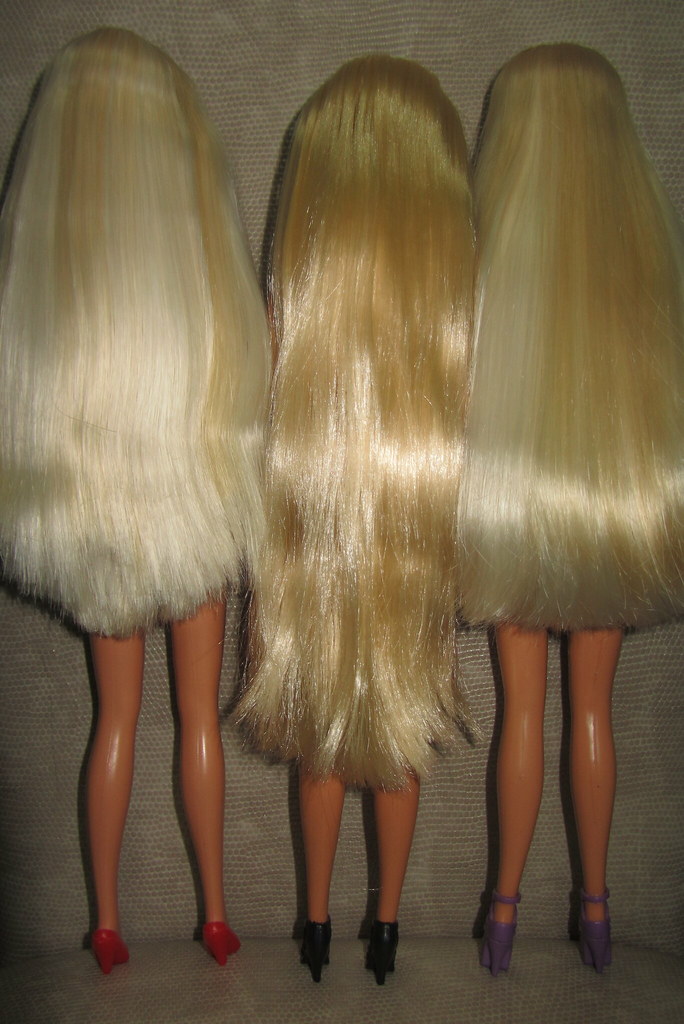Long hair Barbie dolls | in red shoes is 1997 Mattel Disney … | Flickr
