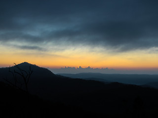 Sunrise from Preston Peak