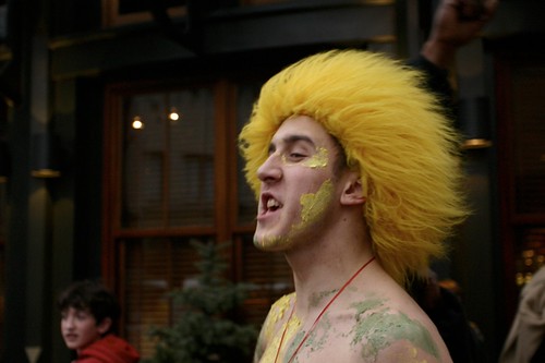 Blonde GMU fan, Verizon Center | by techne