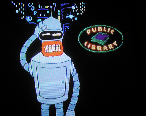 Bender's Library Bender | In Futuramaland, when robots don't… | Flickr