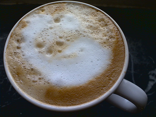 Latte Slumpy Latte | First clumsy attempt at latte decoration. One day I'β¦ | Flickr