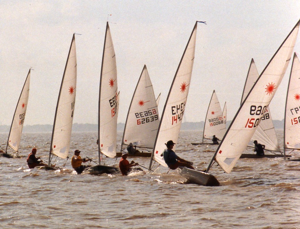 Laser Day Racing Laser Racing Houston | Lasers racing on Galveston Bay | Willie Waw | Flickr