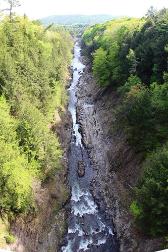 statepark river vermont gorge quechee ottauquechee