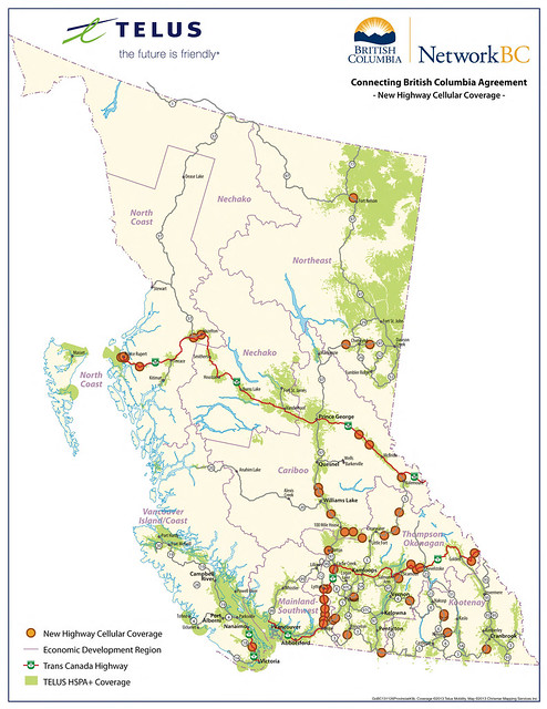 2013 Highway Cellular Expansion Map