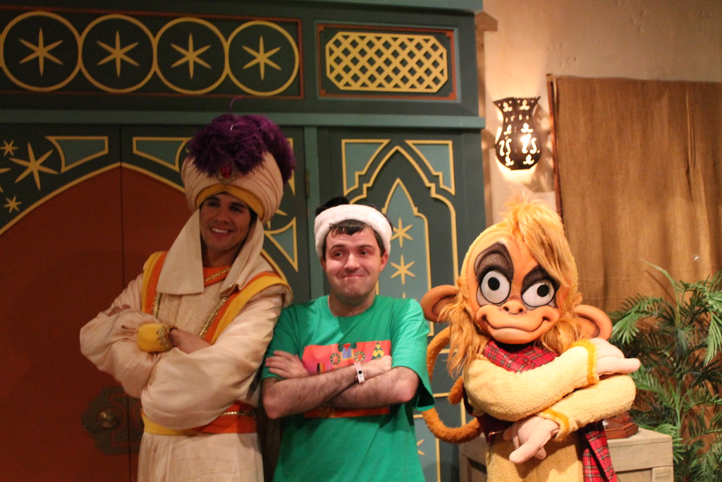 Aladdin & Abu, Aladdin & Abu at the Magic Kingdom in the Wa…