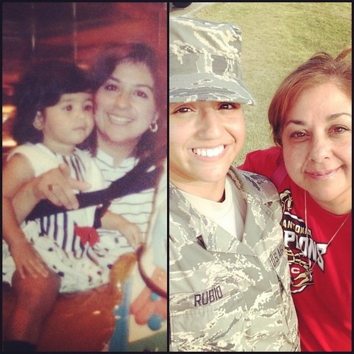 #PicFrame #transformationtuesday #mom and #daughter #now and #then ❤️ | by shellbellbabi