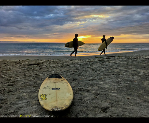 sunset sky sand swamis surfers surfboard encinitas california travel samantoniophotography