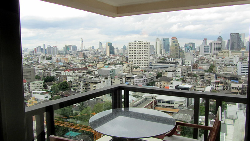 View from the Mandarin Oriental, Bangkok