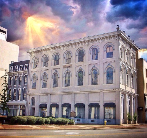 windows sunset building al klein war iron downtown state terracotta south alabama central arts deep bank son landmark historic southern civil cast american council historical montgomery sly antebellum hdr 1856 jewelers nrhp onasill