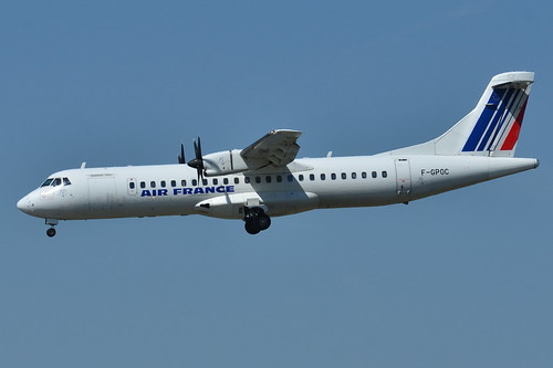 ATR 72-300 Airlinair (RLA) F-GPOC - MSN 311 - Now in Hop! fleet | by Luccio.errera