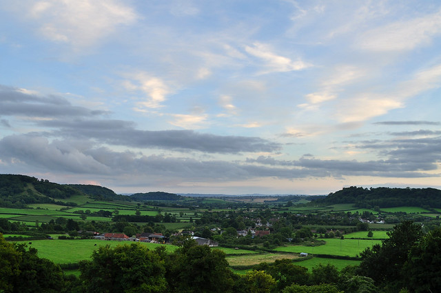 View over Somerset