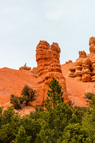 Red Canyon on Utah Highway 12, Utah by MikePScott, UT 12 approaches Bryce Canyon National Park from the west via Red Canyon, a shallow valley in the si