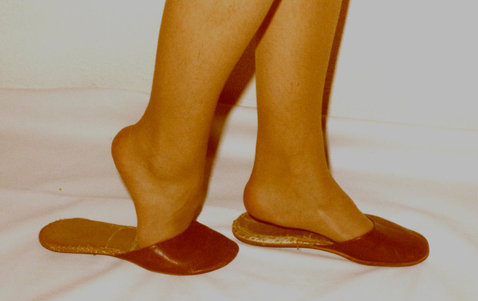 leather slippers | Flickr