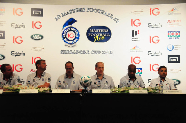 Masters Football Sixes Press Conference