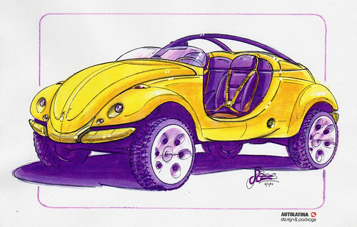 autolatina fusca 9310 beach yello | by s.harper8