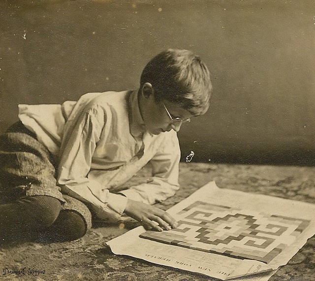 George.  A 1906 Calendar Boy.  (Close Up Of Photo.)    SCAN4810