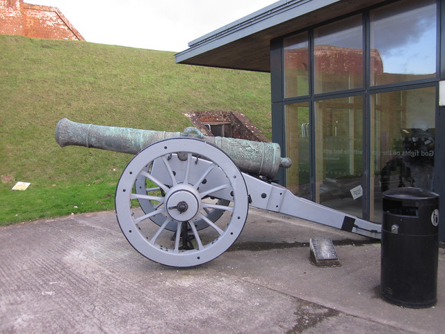 Artillery Piece at Fort Nelson, Royal Armouries, Fareham