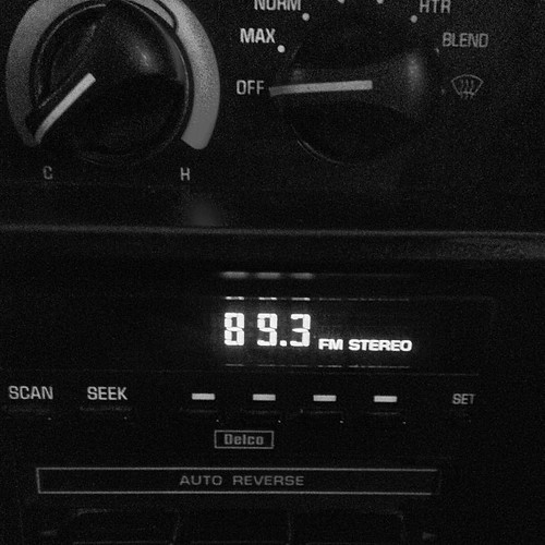 My drive home companion. #thecurrent #FM #radio #analog | Flickr
