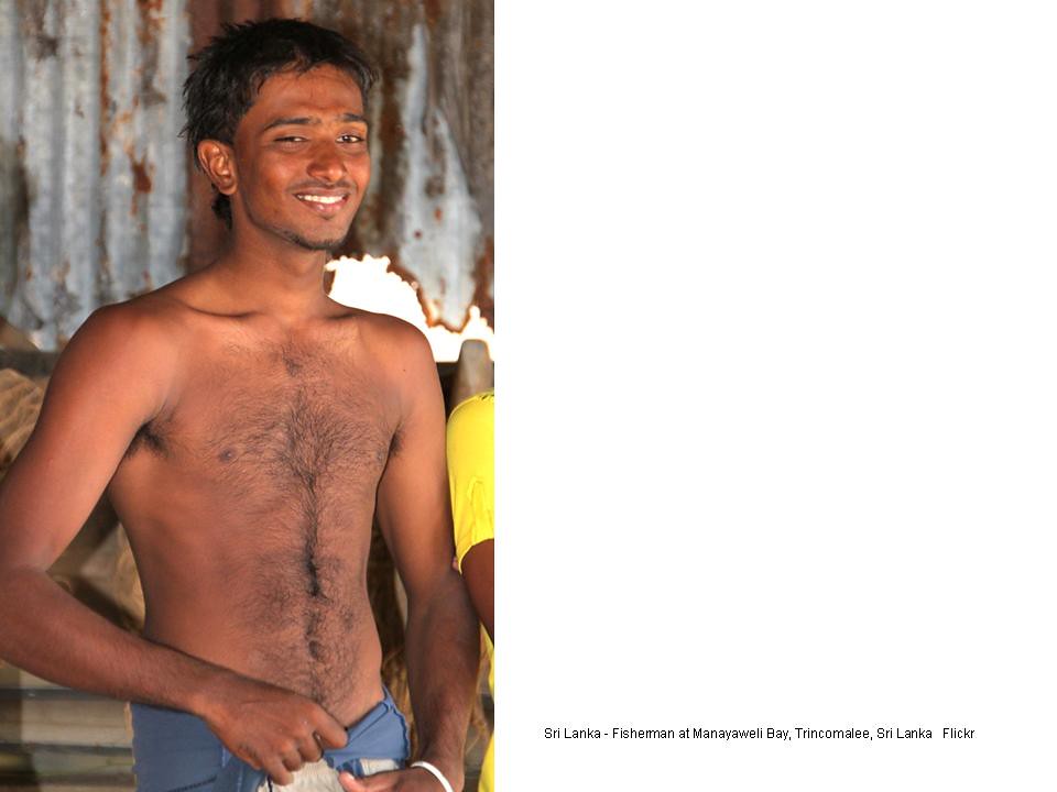 Indian men shirtless - Sri Lanka