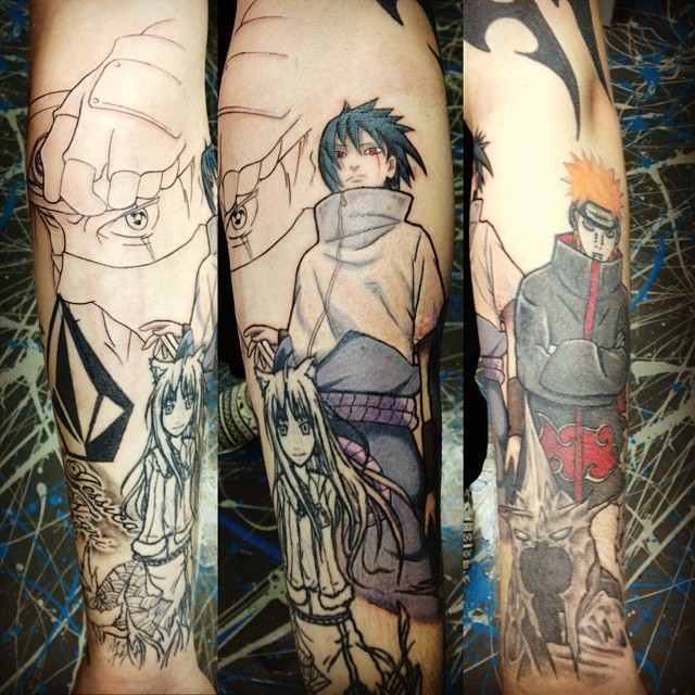 #sasuke #tattoo by Iskotew Gladu #tattooartist #tattooing #tattoos #inked #...