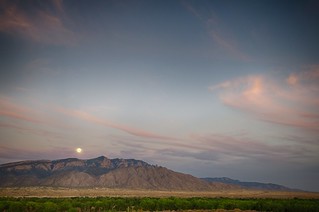 Super Moon Sandia Mountains