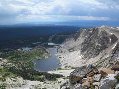 Views from Medicine Bow Peak, Wyoming