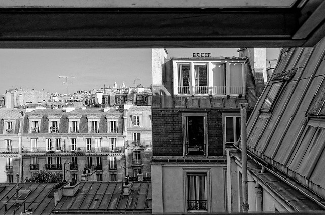 Sous les toits de Paris, B&W, 5