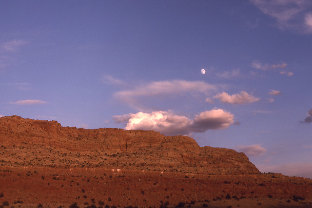 Moonrise - Vermilion Cliffs National Monument, Arizona