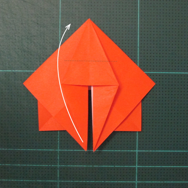 วิธีพับกระดาษเป็นที่คั่นหนังสือรูปผีเสื้อ (Origami Butterfly Bookmark) 024